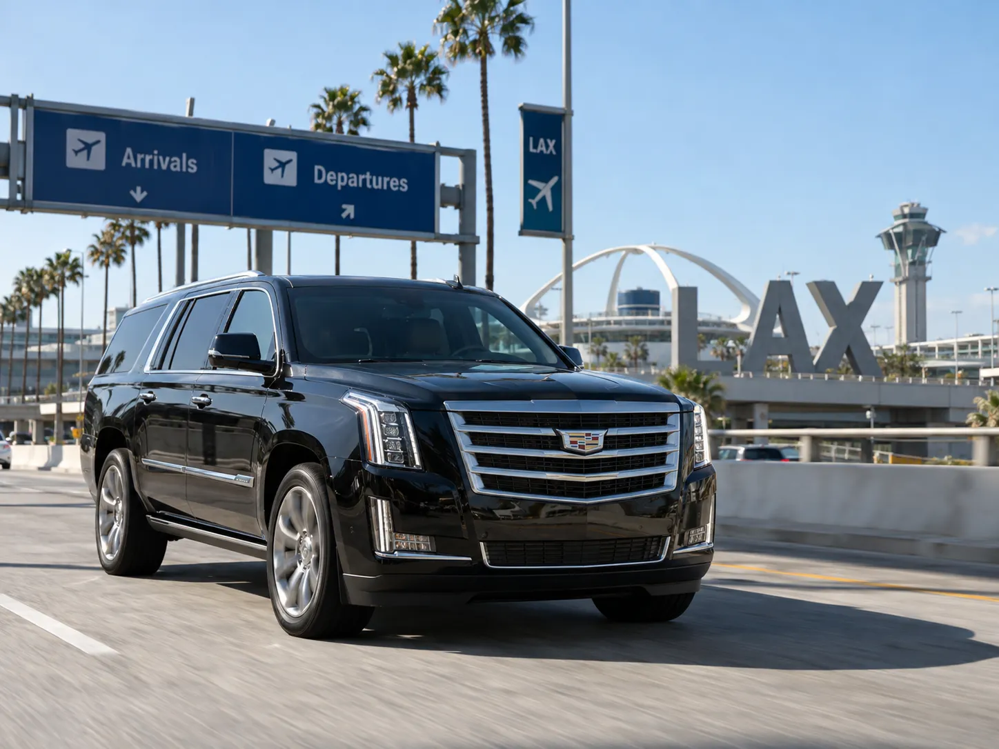 private transportation from LAX to Disneyland