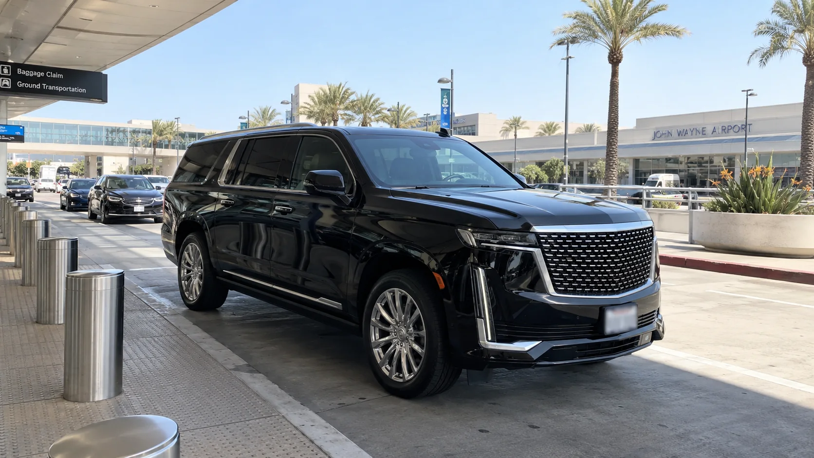 limo from John Wayne Airport to Disneyland