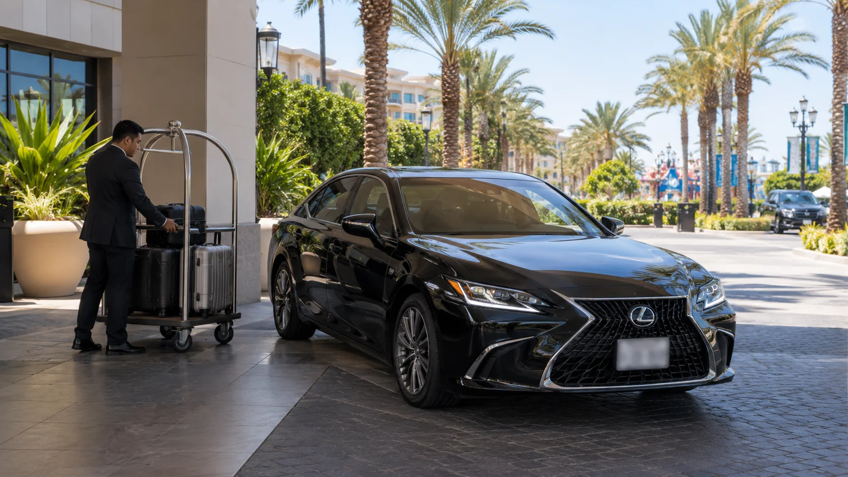 Disneyland to SNA car service