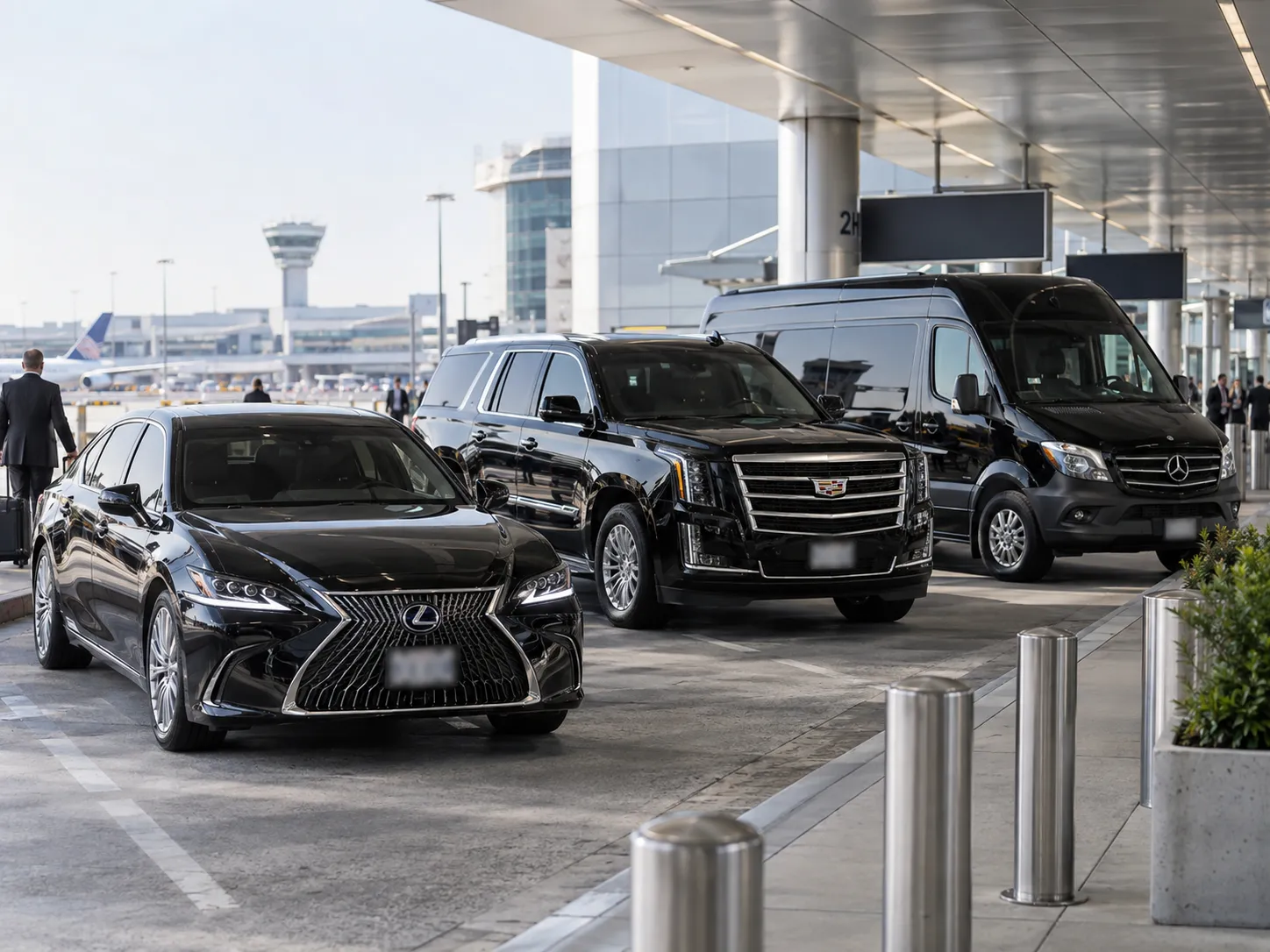 Ontario Airport limo and car service fleet