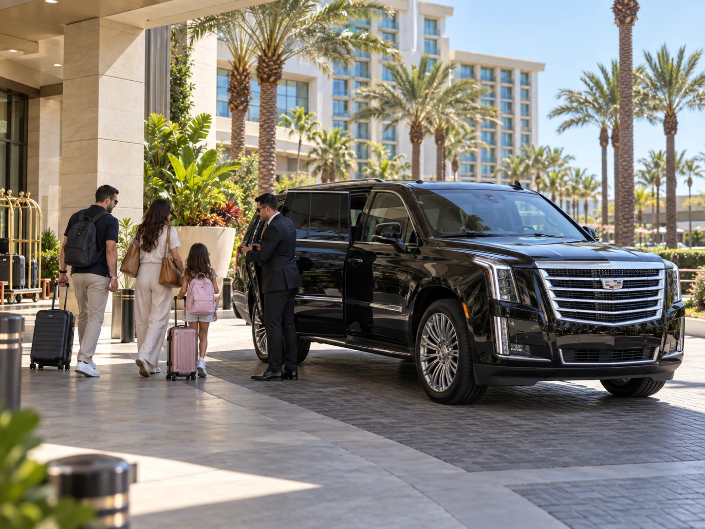 Anaheim hotel shuttle to Disneyland