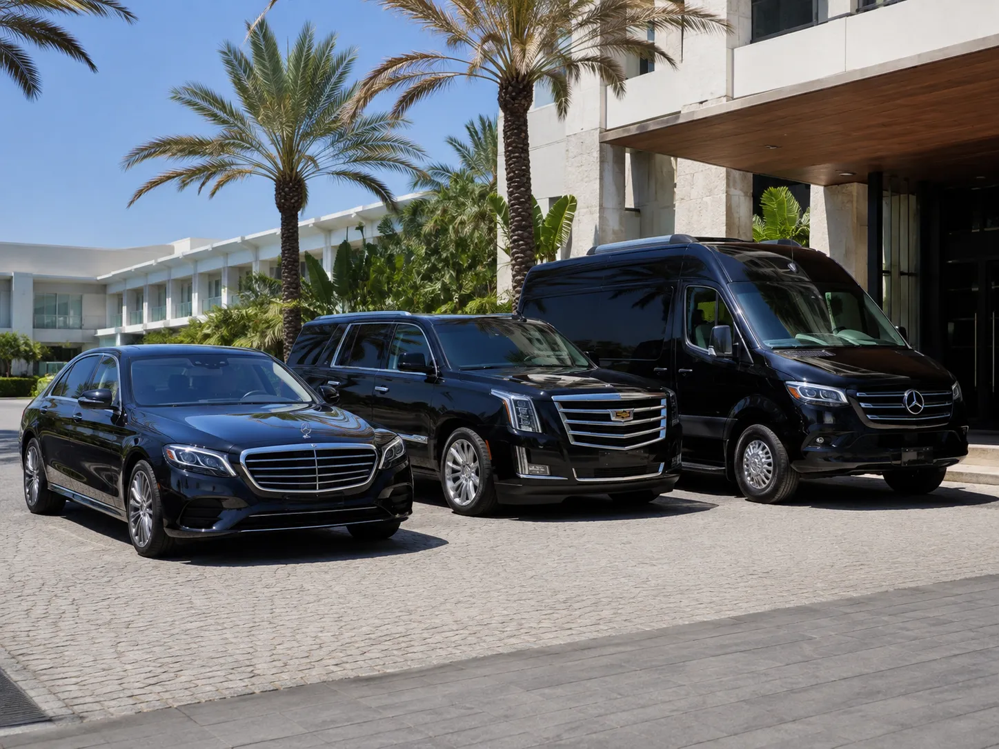 Luxury vehicle options for LAX to Anaheim transportation