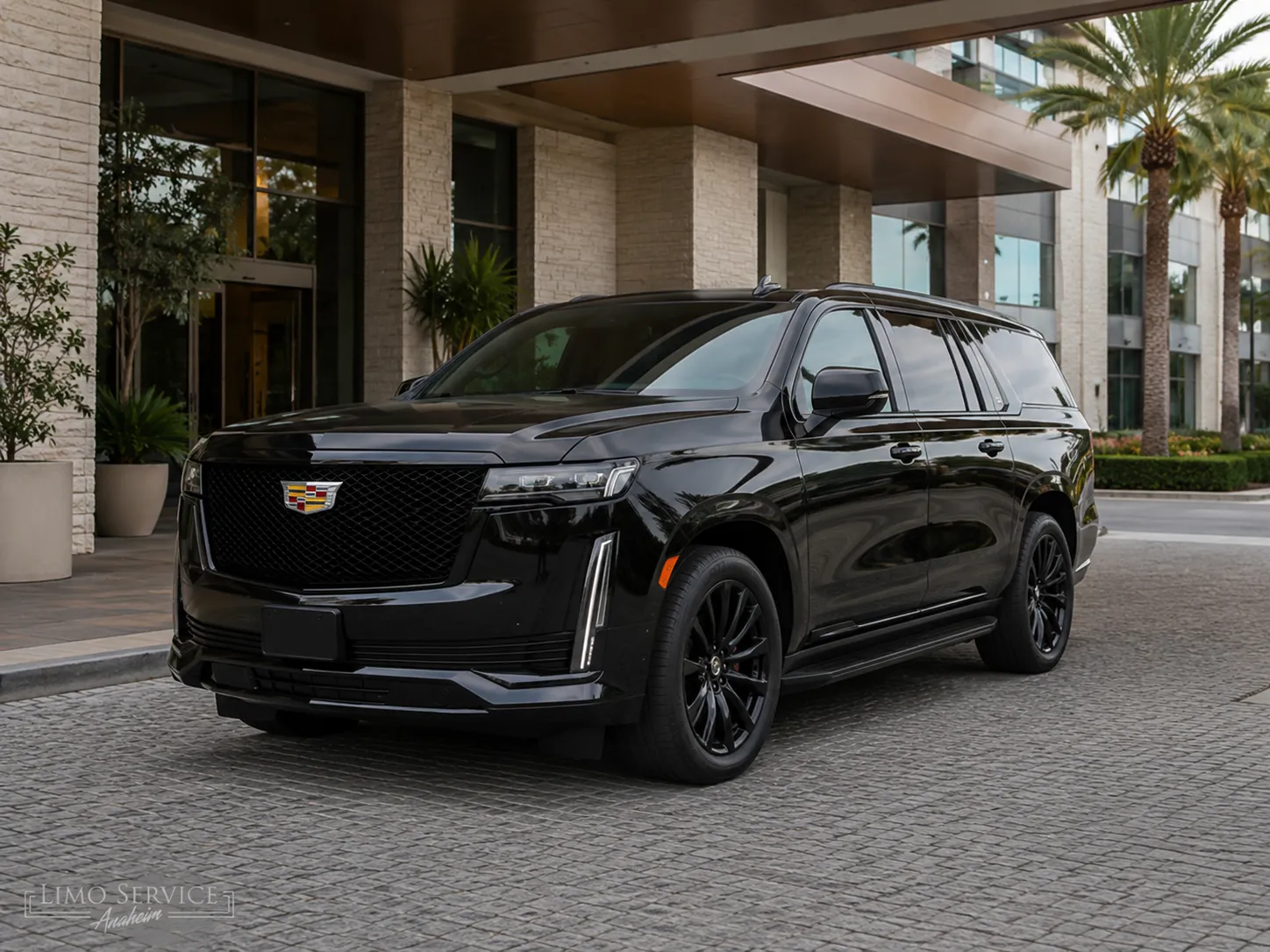Cadillac Escalade Long Beach Airport to Anaheim private car service