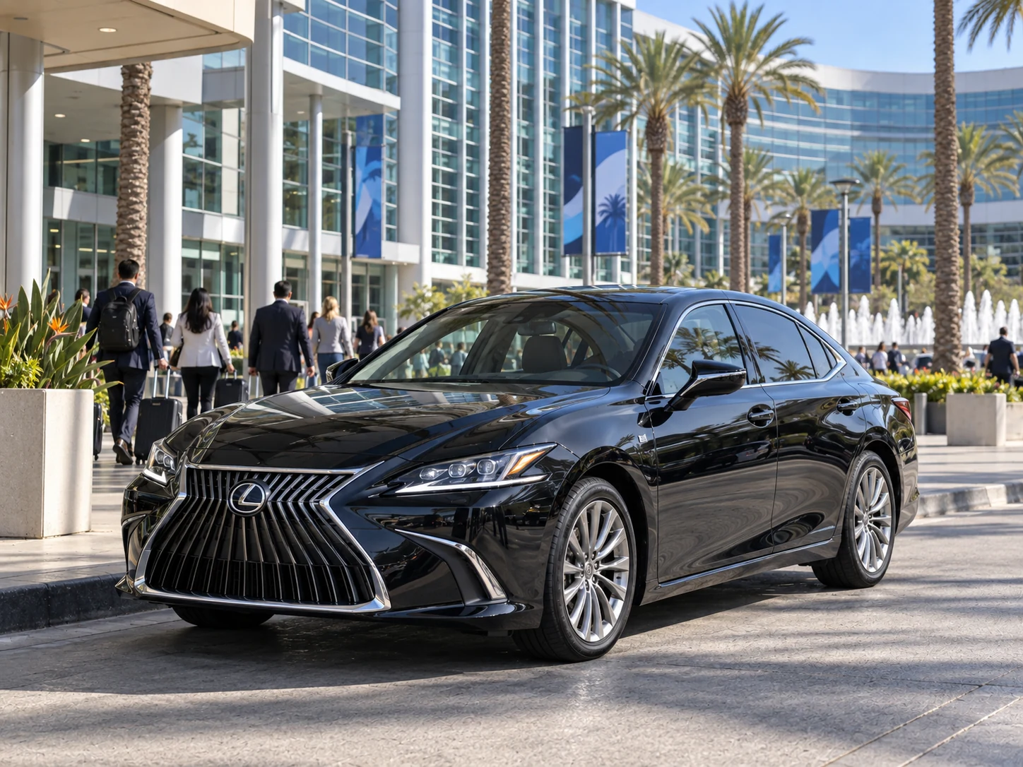 private car service from LAX to Anaheim Convention Center